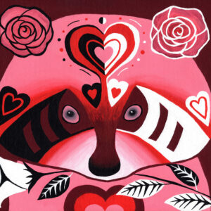 Heart Bandit Original Painting