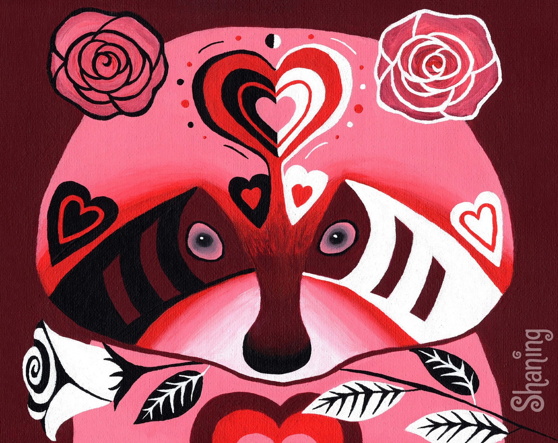 Heart Bandit print