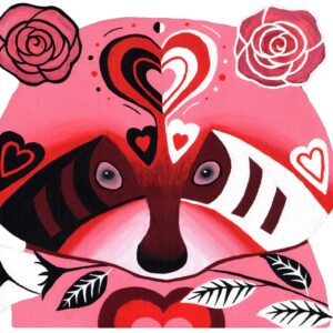 Heart Bandit Sticker