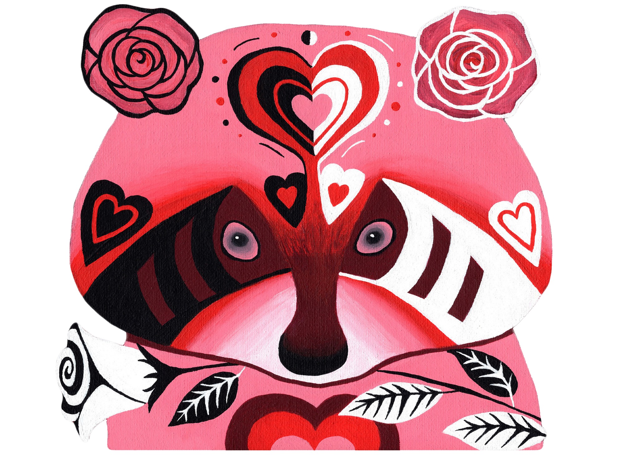 Heart Bandit Sticker